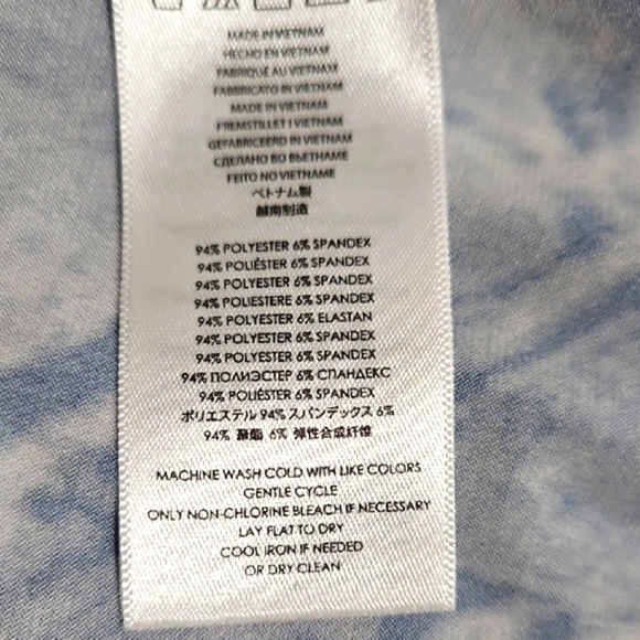 Michael Kors Marble Blue Midi Skirt - Picture 4 of 9